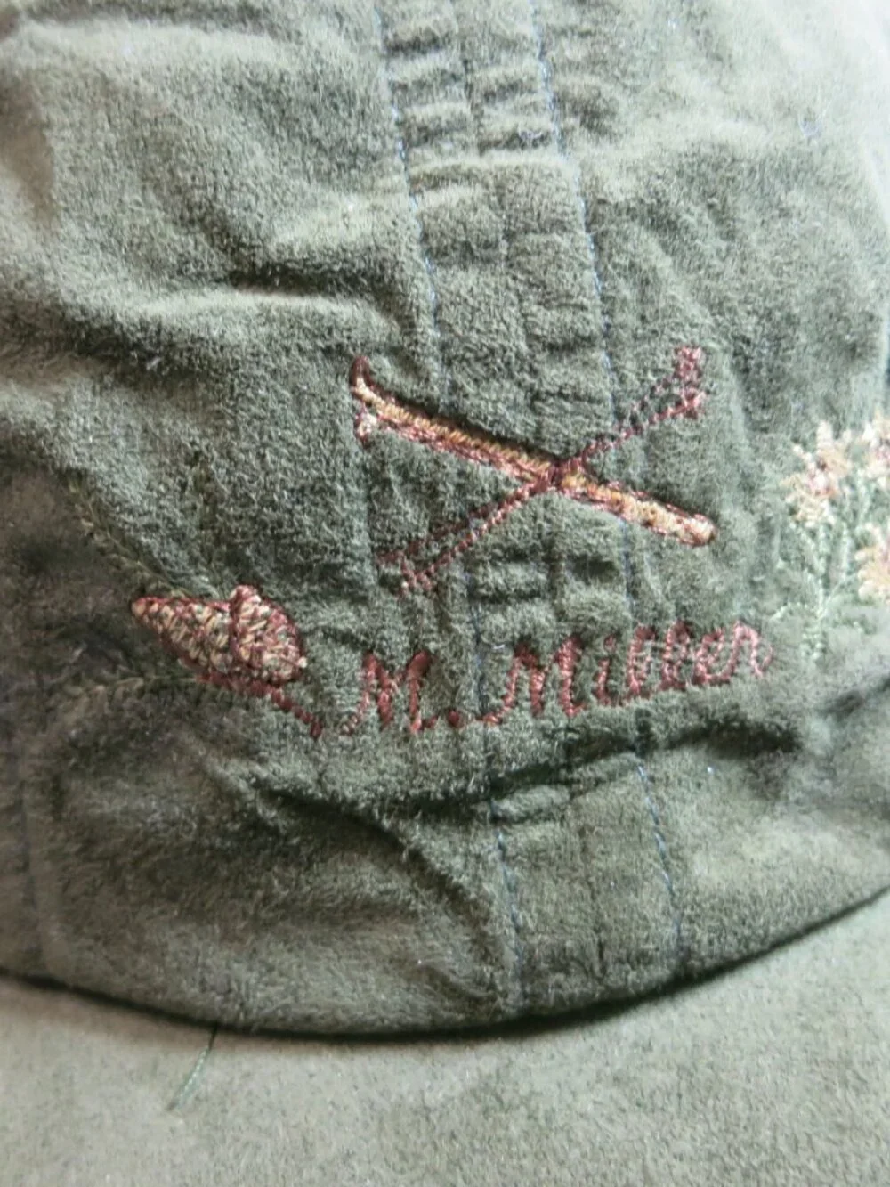 M. Millers Vintage Hat Cap Cabbie Newsboy Ear Warmers Winter Lined Headwear